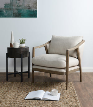 Sienna 29" Accent Chair - Linen - Classic Carolina Home