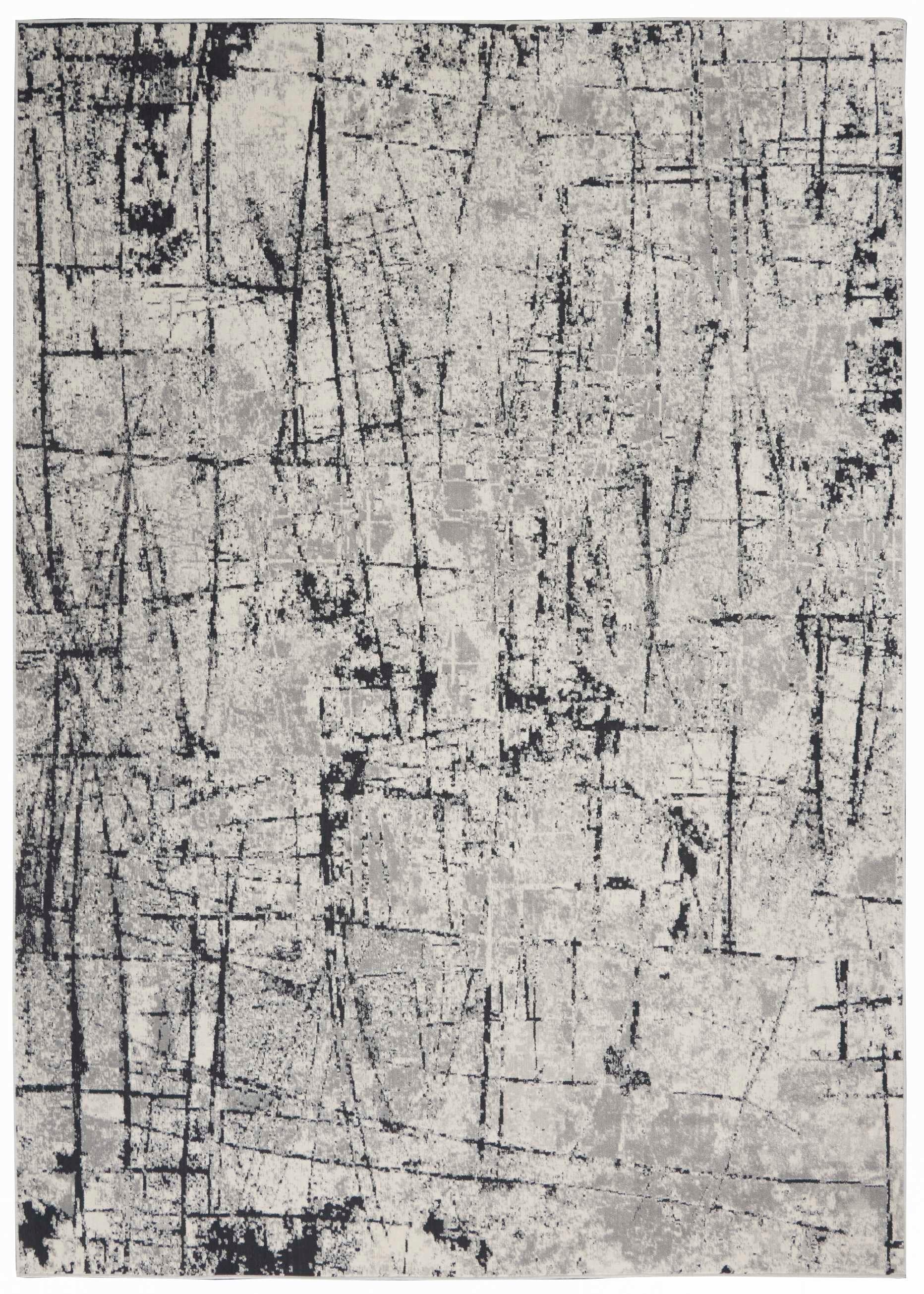 Stratus Area Rug - Ivory/Grey