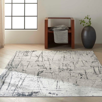 Stratus Area Rug - Ivory/Grey